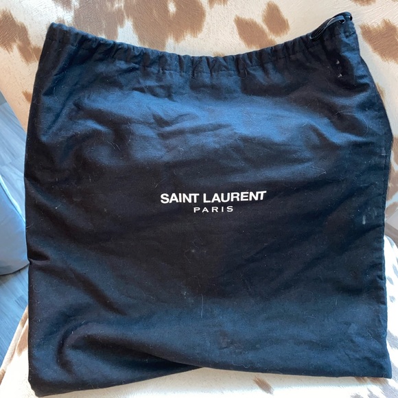 YSL COLLEGE LARGE IN QUILTED LEATHER ALL BLACK - Picture 7 of 14